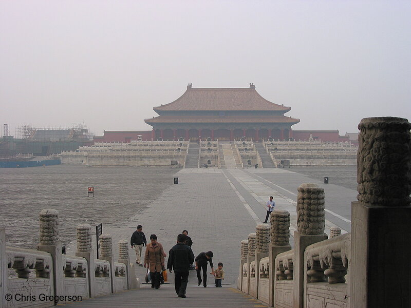 Photo of Courtyard of the Forbidden City, Beijing, China(6075)