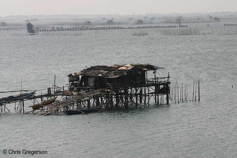 Photo of House on Manila Bay as Seen from Coastal Road(6080)