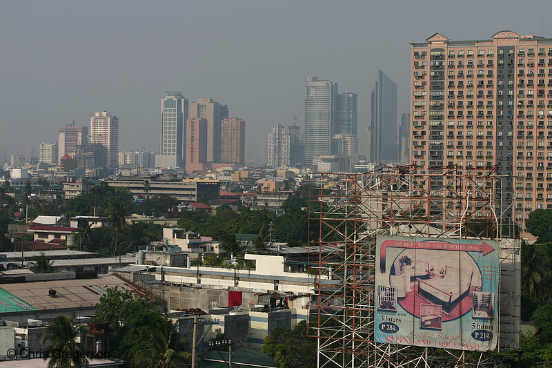 Photo of Pollution in Makati Skyline, Philippines(6091)