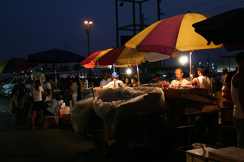 Photo of Night Market in Baclaran, Philippines(6092)