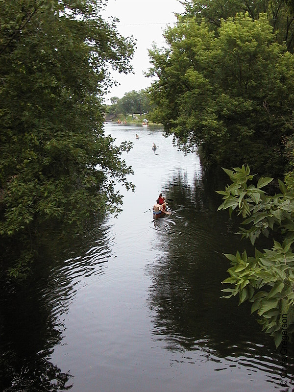 Photo of Canoes in Kenilworth Lagoon(611)