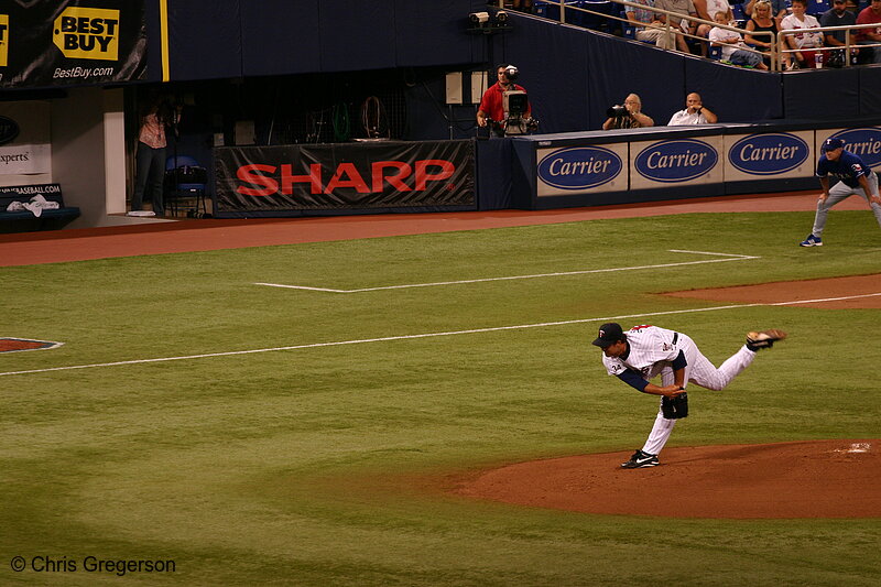 Photo of Pitcher for the Twins in Motion(6239)