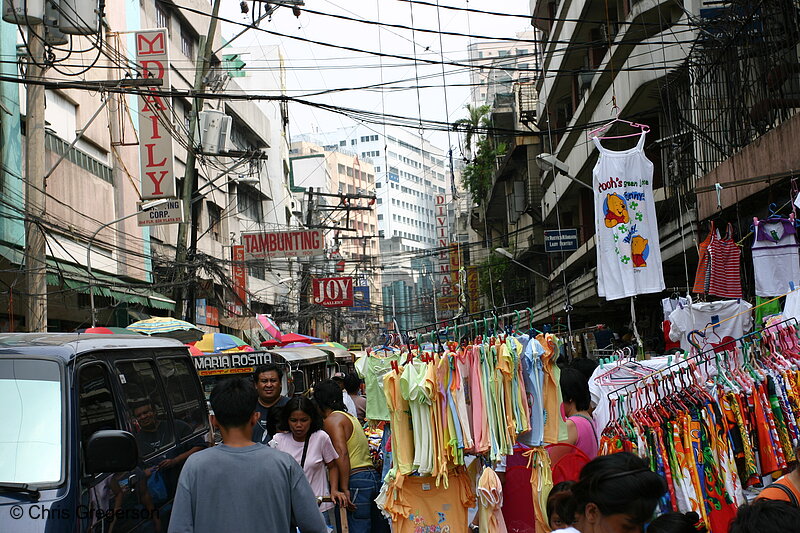 Photo of Clothes Bazaar in Divisoria, Philippines(6285)
