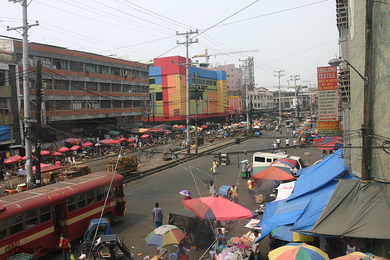 Photo of Overhead View of Divisoria, Manila(6287)