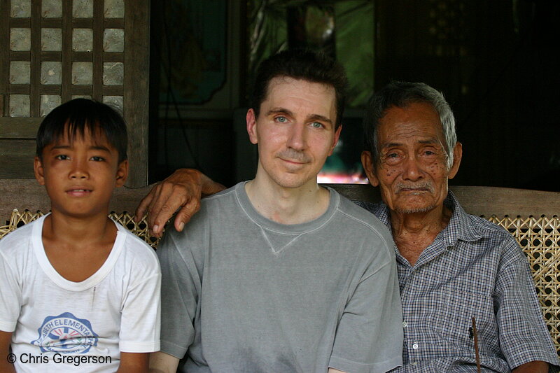 Photo of American and Filipino Father-in-Law, Ilocos Norte(6369)