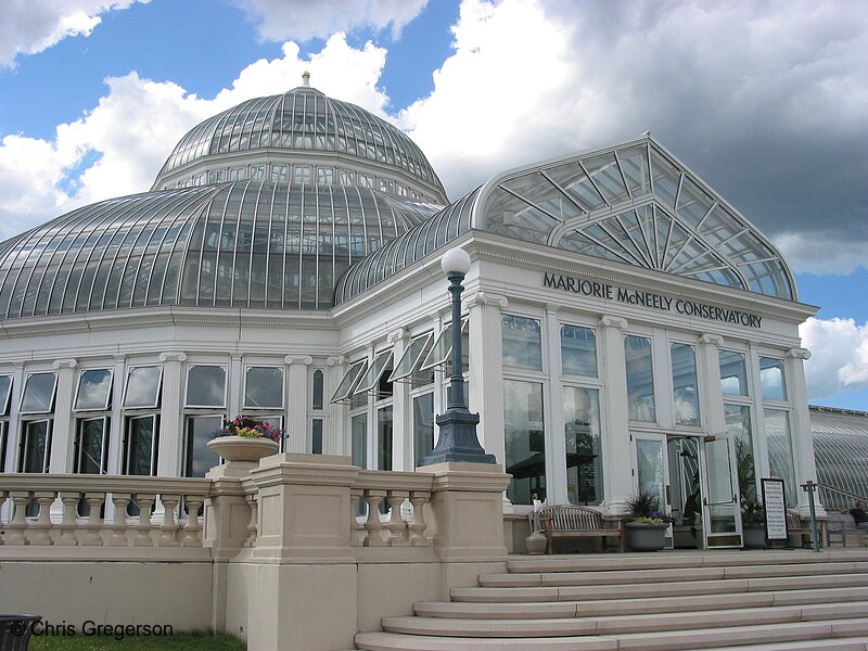 Photo of Entrance to the Como Park Conservatory, St. Paul, MN(6413)