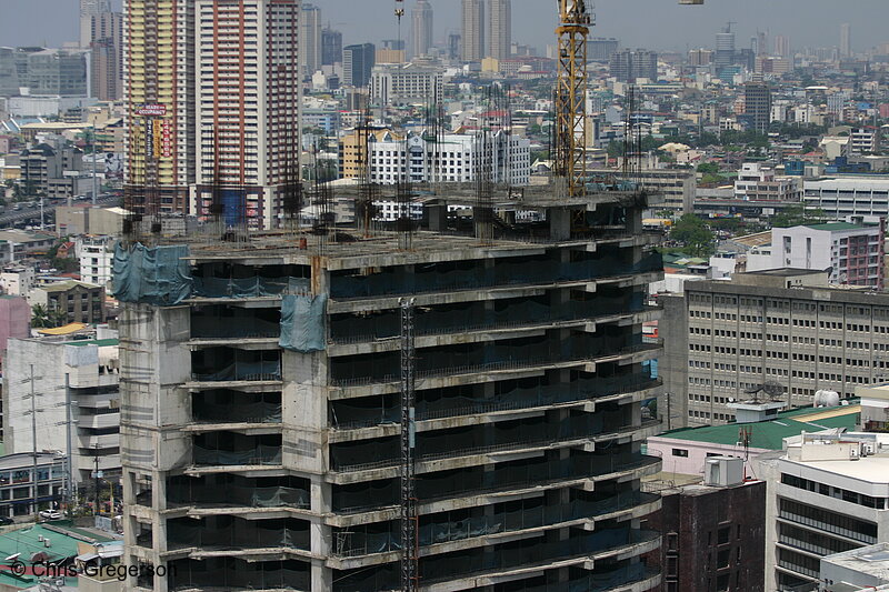 Photo of Unfinished High-Rise in Makati, Manila(6422)