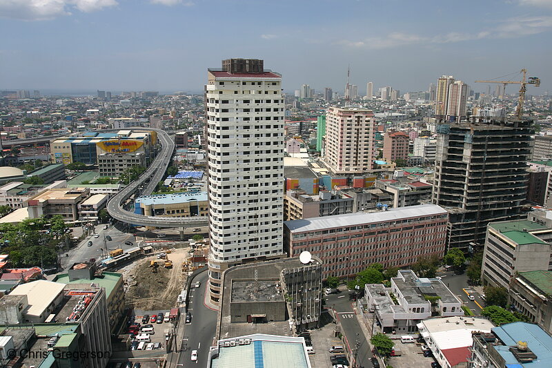 Photo of Manila Looking West from Legaspi Village, Makati(6431)