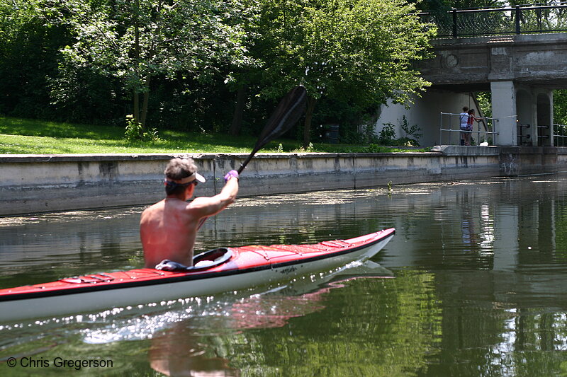 Photo of Kayak on Lake of the Isles, Minneapolis(6470)
