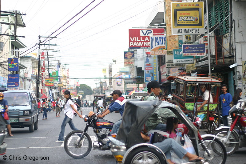 Photo of Intersection on Rizal Street, Laoag City, Ilocos Norte(6476)