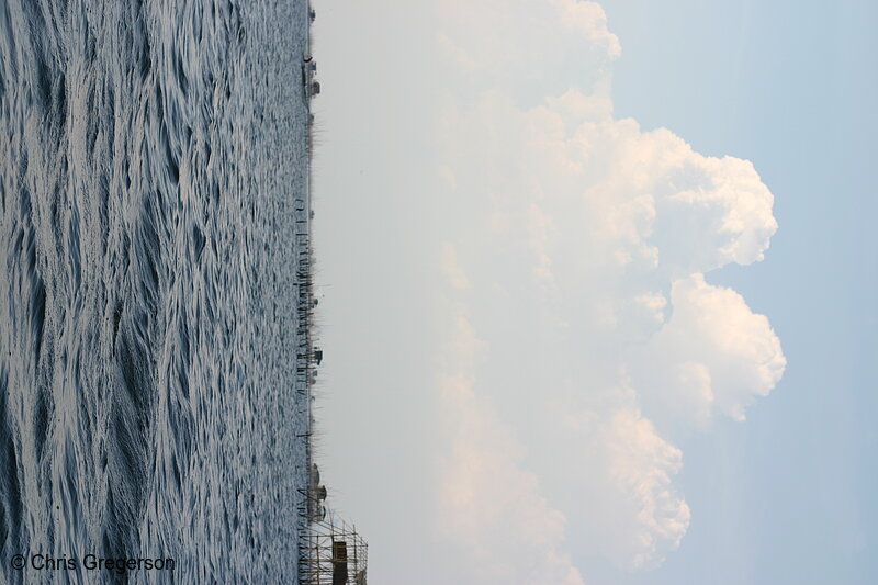 Photo of Stilt Houses in Manila Bay, the Philippines(6525)