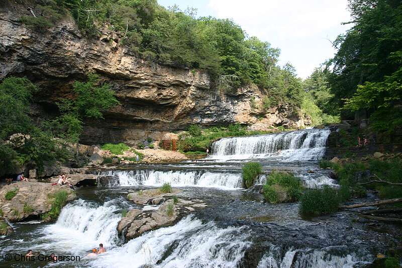 Photo of Willow Falls at Willow River State Park(6532)