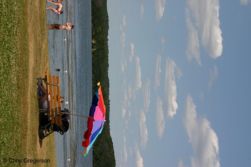 Beach at Willow River State Park