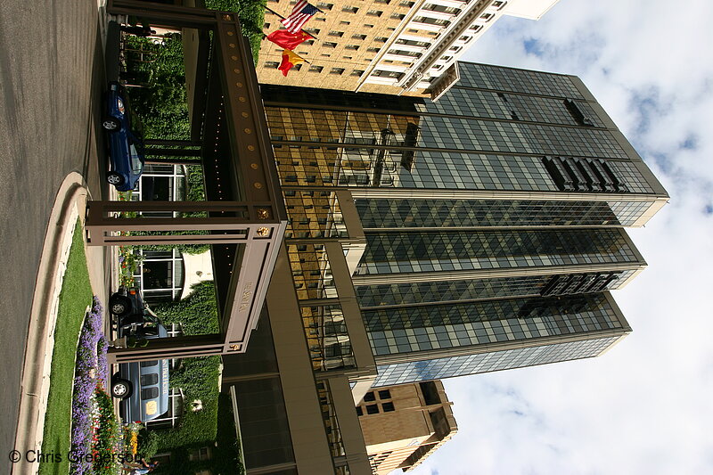 Photo of Entrance to the St. Paul Hotel, downtown St. Paul, Minnesota(6634)