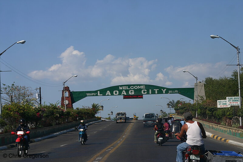Photo of Entrance to Laoag, Ilocos Norte(6663)