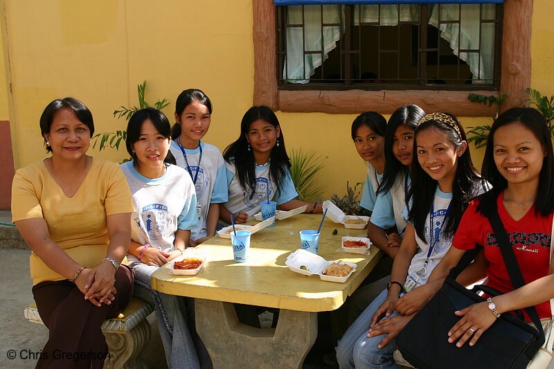Photo of Igama/Sacred Heart High School Students, Badoc, Ilocos Norte(6688)