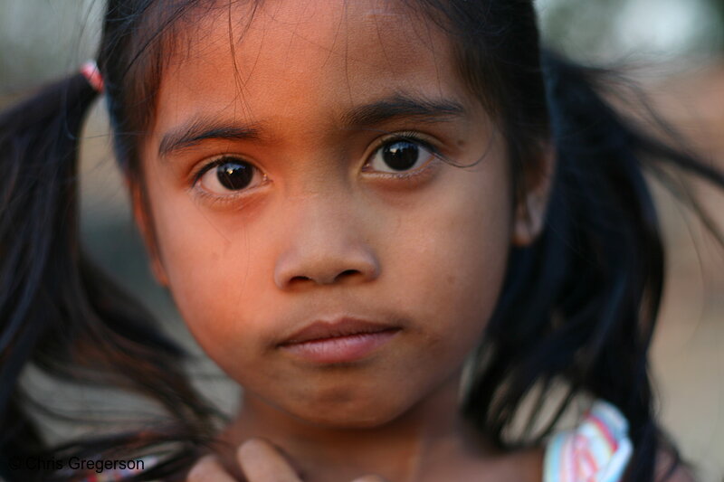 Photo of Close-up of Young Ilocano/Filipina Girl(6708)