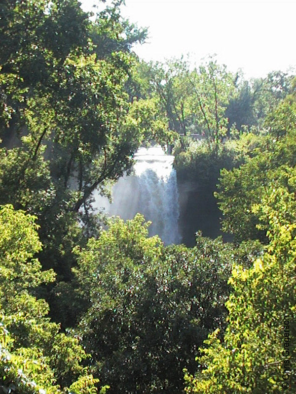 Close up of the Top of Minnehaha Falls