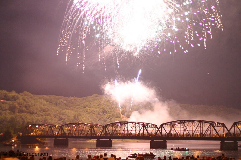 Photo of 4th of July Fireworks, Stillwater, MN(6890)