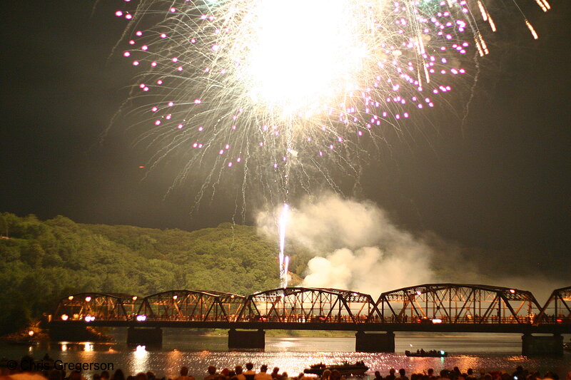 Photo of 4th of July Fireworks, Stillwater, MN(6891)