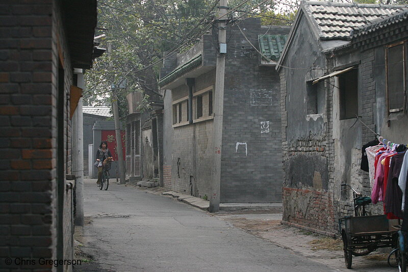 Photo of Hutong Lane in Central Beijing(7050)