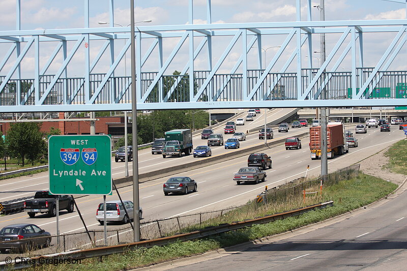Photo of Interstate 94 and the Irene Hixon Whitney Bridge(7117)