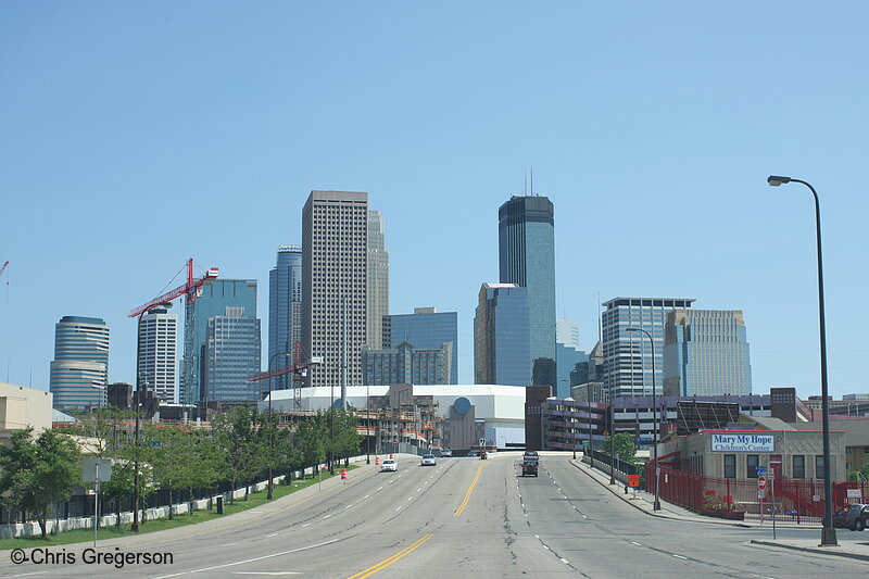 Photo of Downtown Minneapolis from 7th Street North(7219)