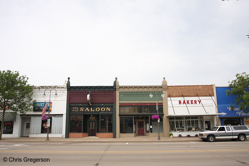 Photo of Main Street Store-Fronts, New Richmond, WI(7233)
