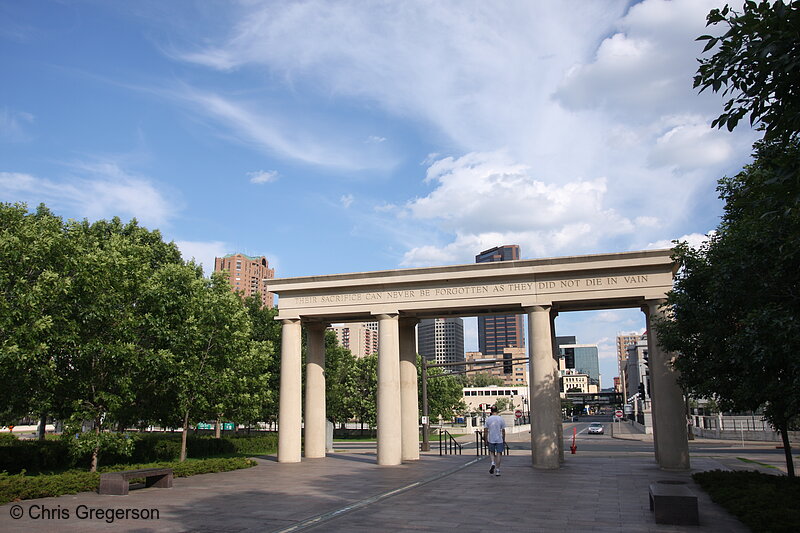 Photo of Minnesota Law Enforcement Memorial, St. Paul, MN.(7245)