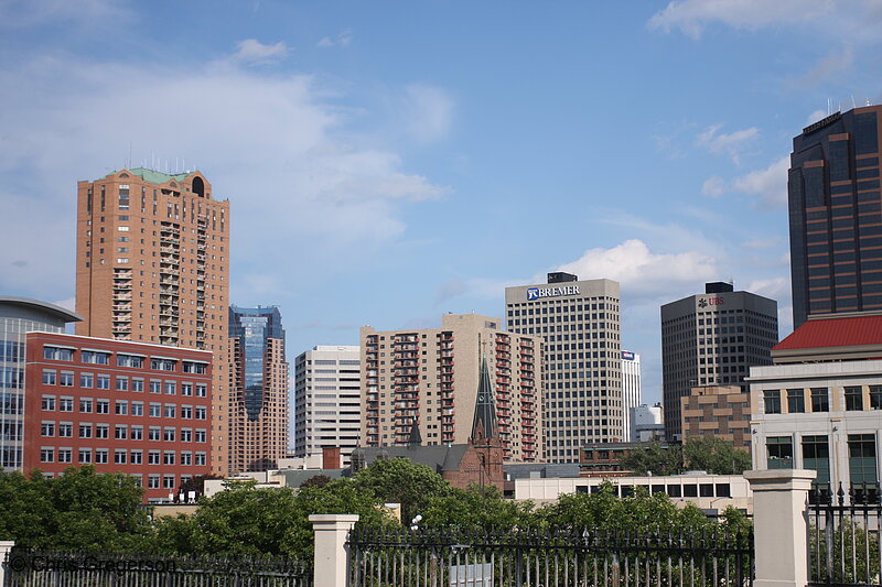 Downtown St. Paul Skyline from the North