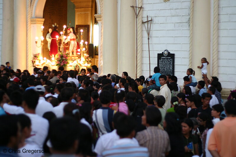 Photo of Beginning of Good Friday Parade, Vigan, Philippines(7479)