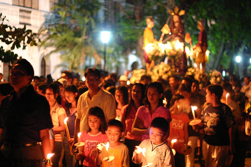 Photo of People Marching in Good Friday Parade, Philippines(7491)