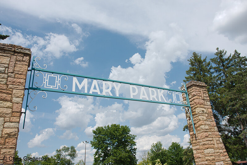 Photo of Entrance Sign at Mary Park(7686)