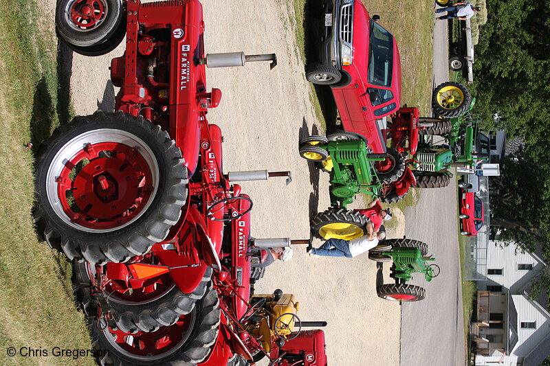 Photo of Old Fashioned Tractors, Tractor Pull(7729)