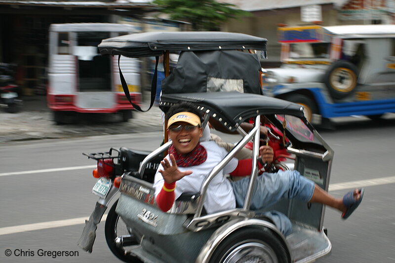 Photo of Trike Passenger, Angeles City(7745)