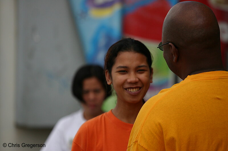 Photo of People on the Sidewalk in Angles City, Pampanga(7751)