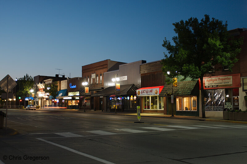 Photo of Knowles Avenue near 3rd Street at Night(7872)