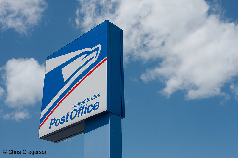 Photo of United States Post Office Sign in New Richmond(7899)