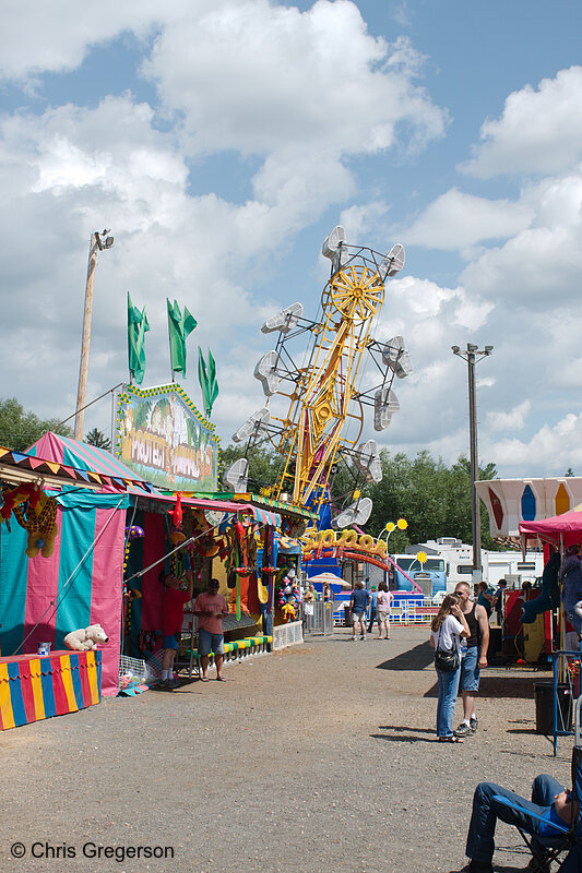 Photo of Rides at the St. Croix County Fair(7923)
