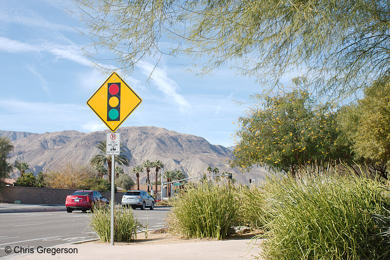 Photo of Fred Waring Drive in Palm Desert, California(7984)