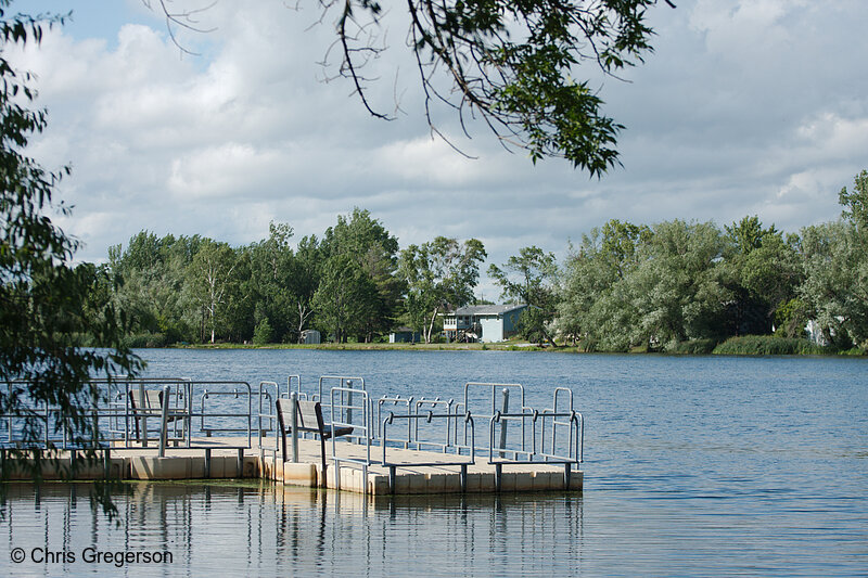 Photo of Dock on Willow River in Mary Park(8008)