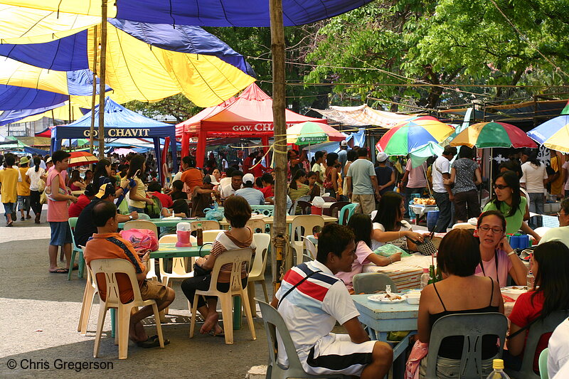 Photo of Plaza Burgos, Good Friday, Vigan(8055)