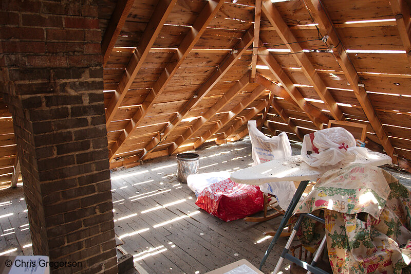 Attic During Re-Roofing