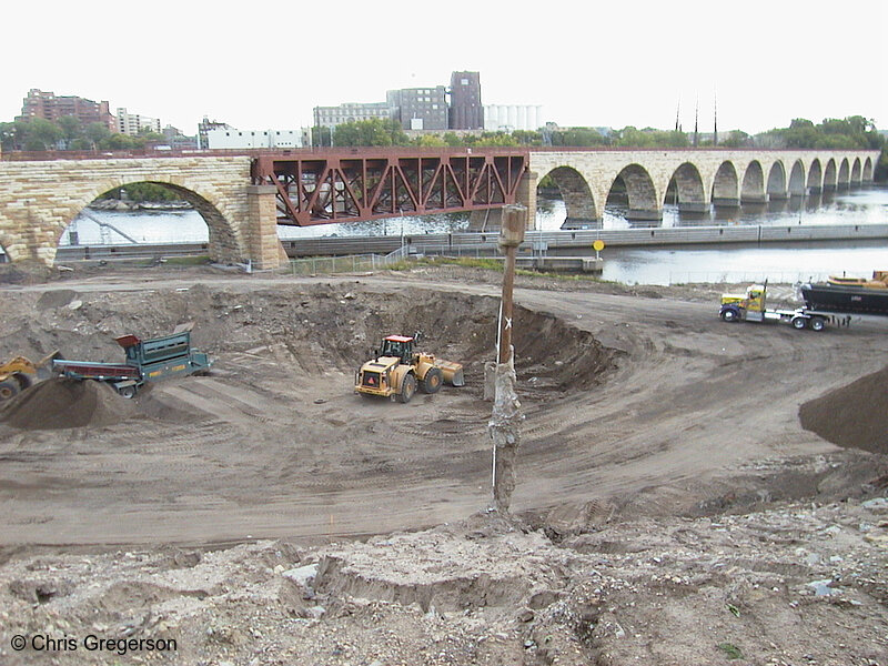 Photo of Mill Ruins Park Construction Site(987)