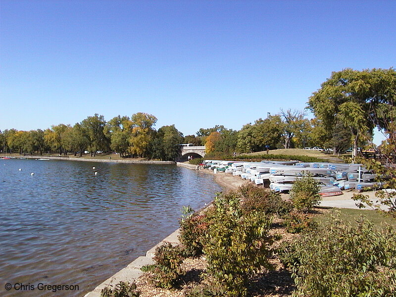 Photo of Canoe Racks at Lake Calhoun(993)